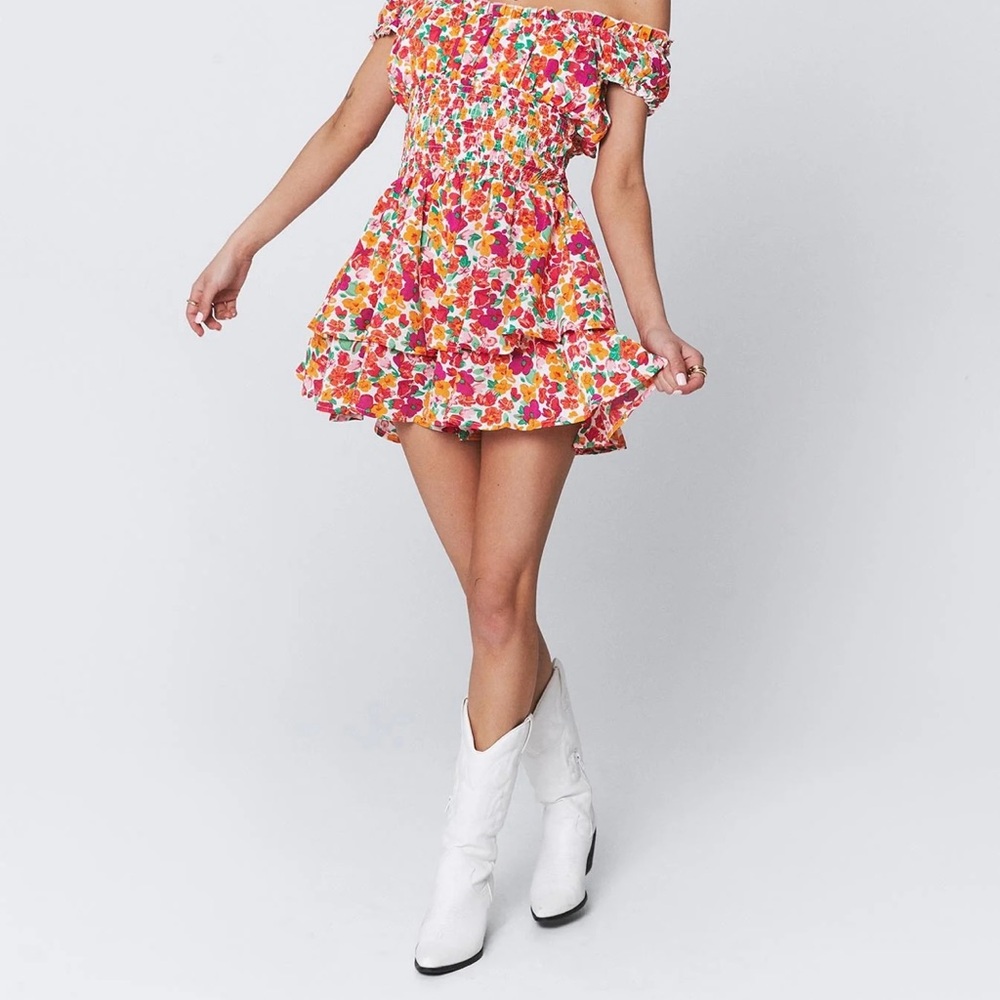 Princess Polly The Love Galore Romper Multi Floral